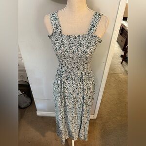 Blue Floral Sundress